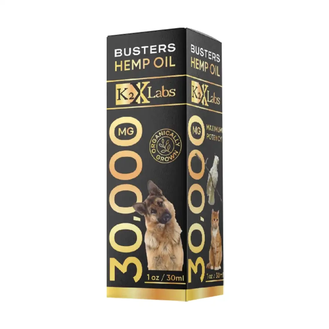 Custom Hemp Dog Oil Boxes